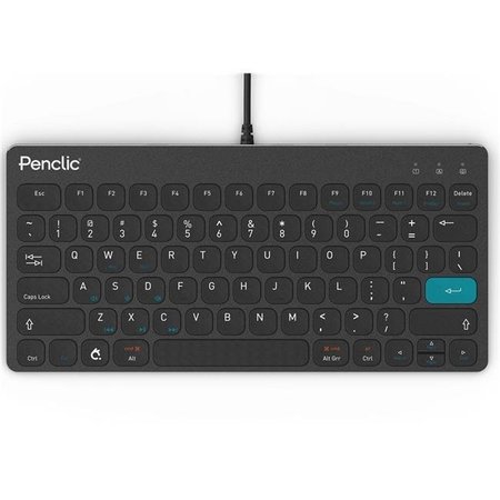 PENCLIC Penclic 2041-US C3 Mini Keyboard Corded; Black 2041-US